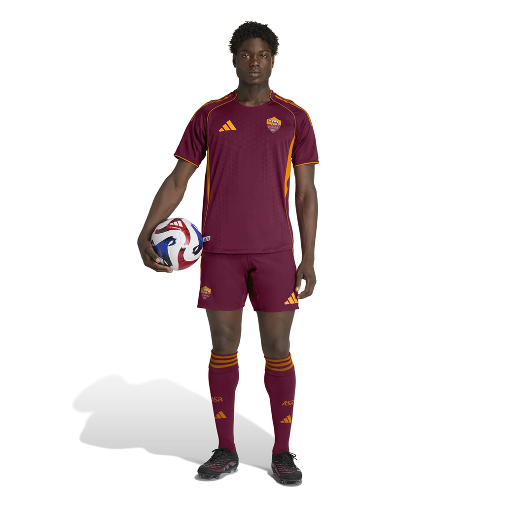 adidas Roma Authentic Buba Sangaré Home Jersey w/ Serie A Patch 25/26 (Burgundy)