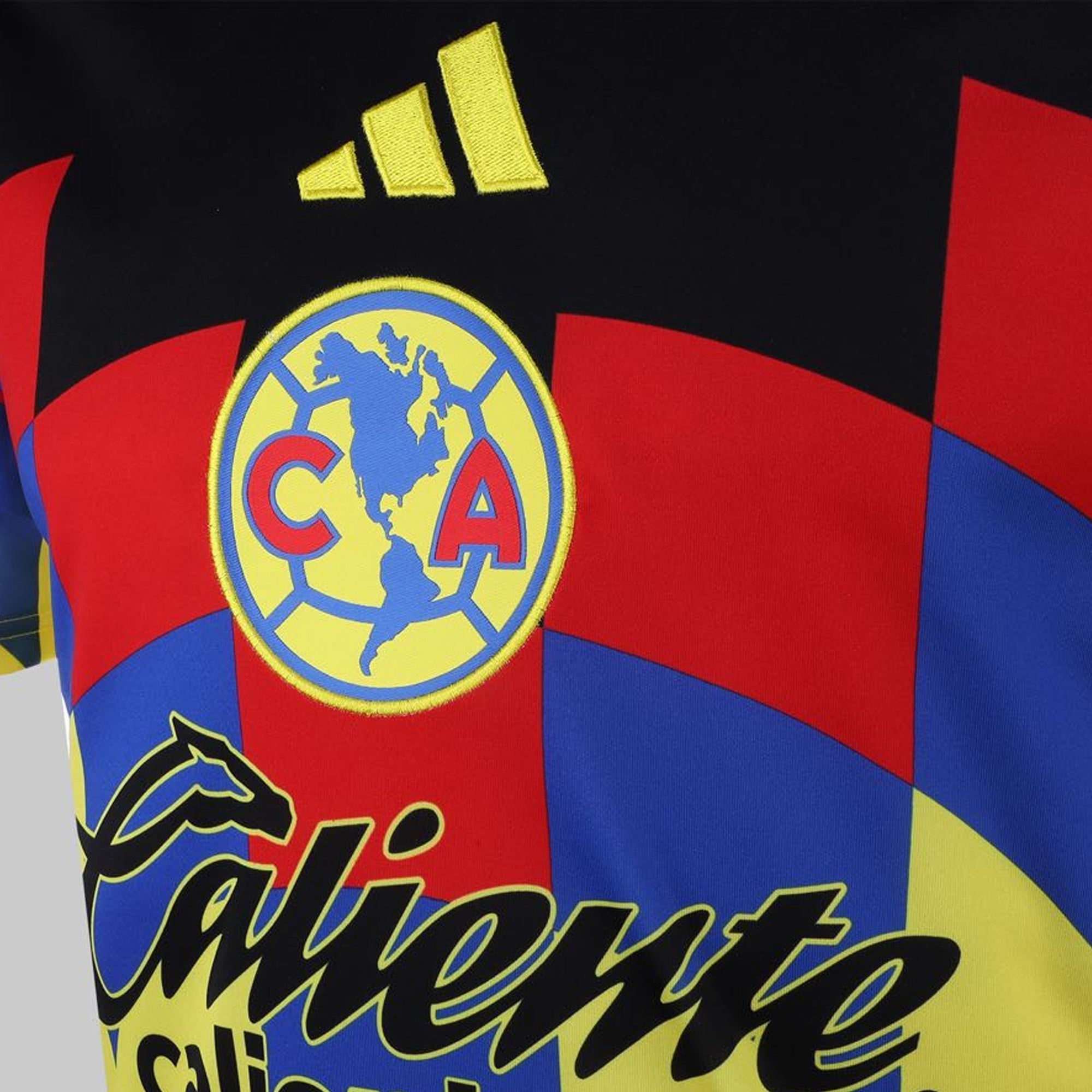 adidas Men's A. Zendejas Club America Home Jersey 25/26 (Yellow)