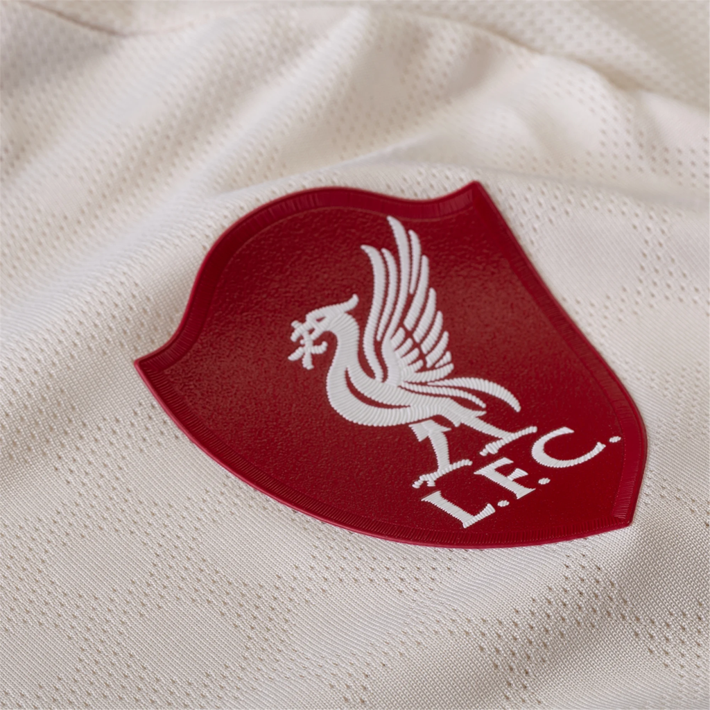 adidas Men's Liverpool Authentic Alexander Isak Away Jersey w/ Champions League Patches 25/26 (Wonder White)