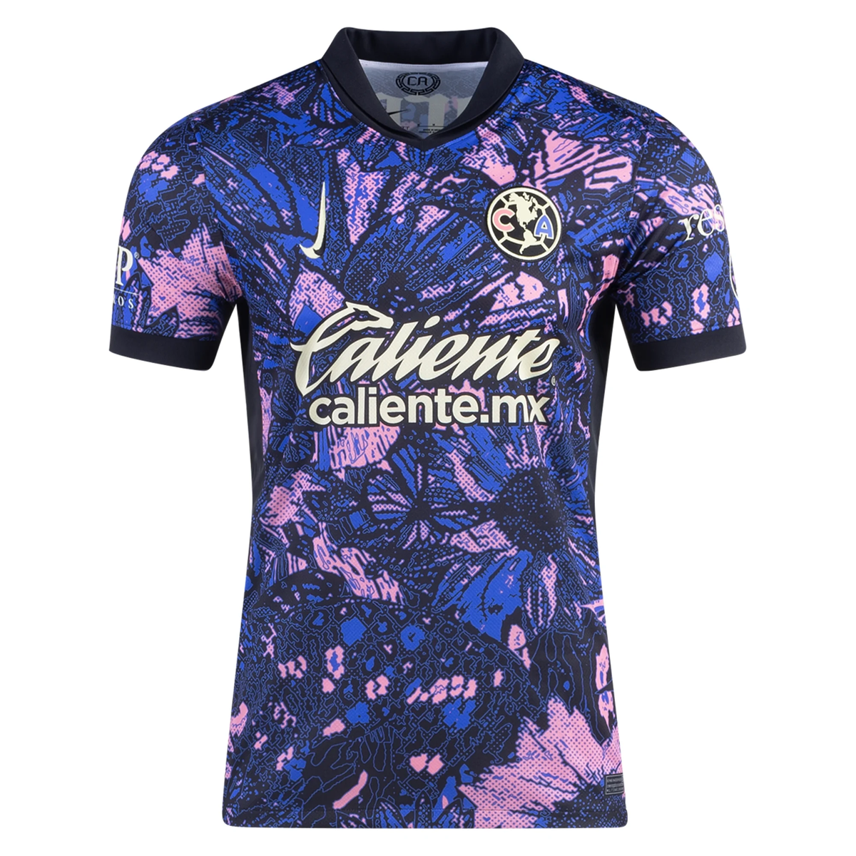 Nike Club America Leonardo Suárez Third Jersey 24/25 (Medium Blue/Black/Lemon Chiffon)