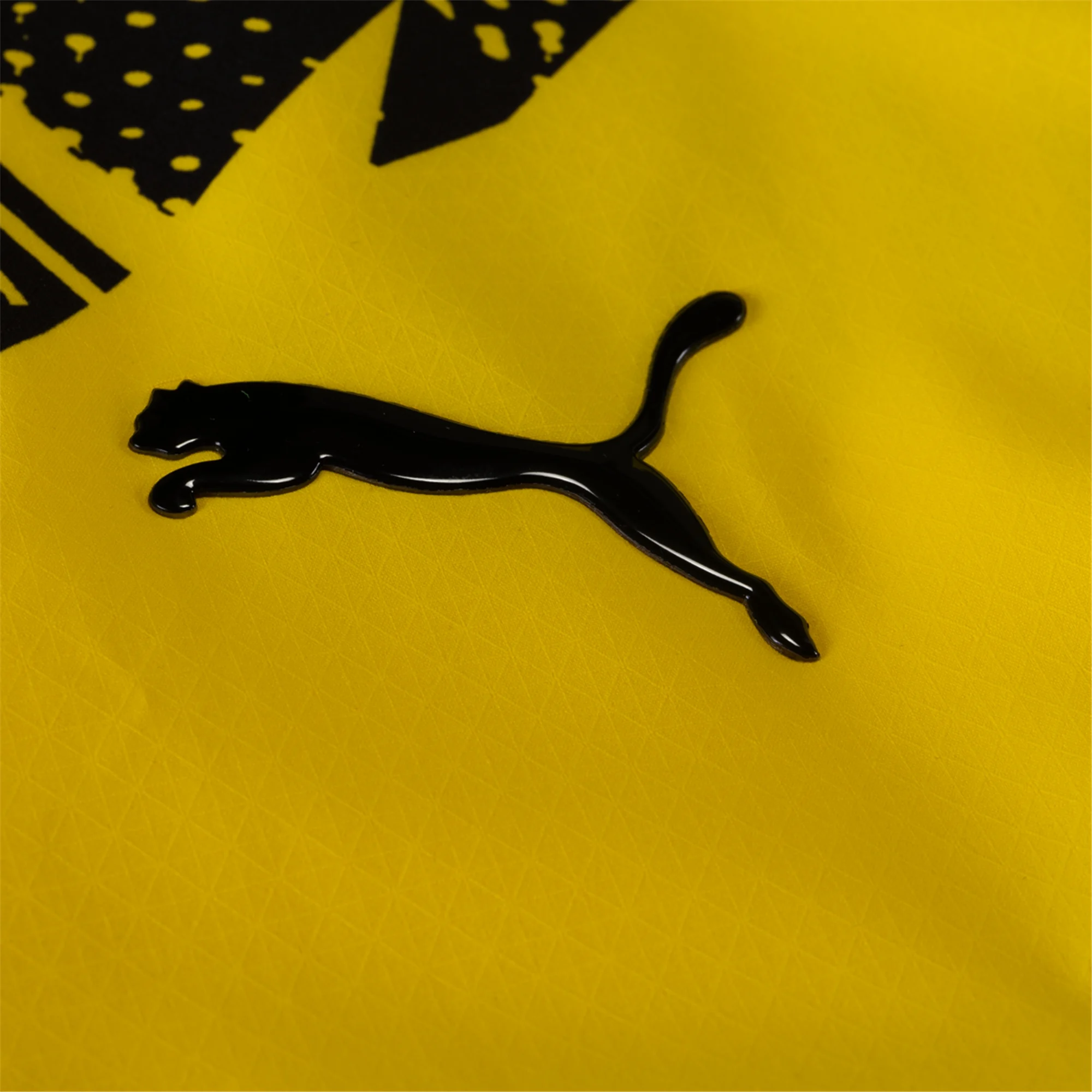Puma BVB Dortmund Authentic Emre Can Home Jersey w/ Bundesliga Patch 25/26 (Faster Yellow/Puma Black)