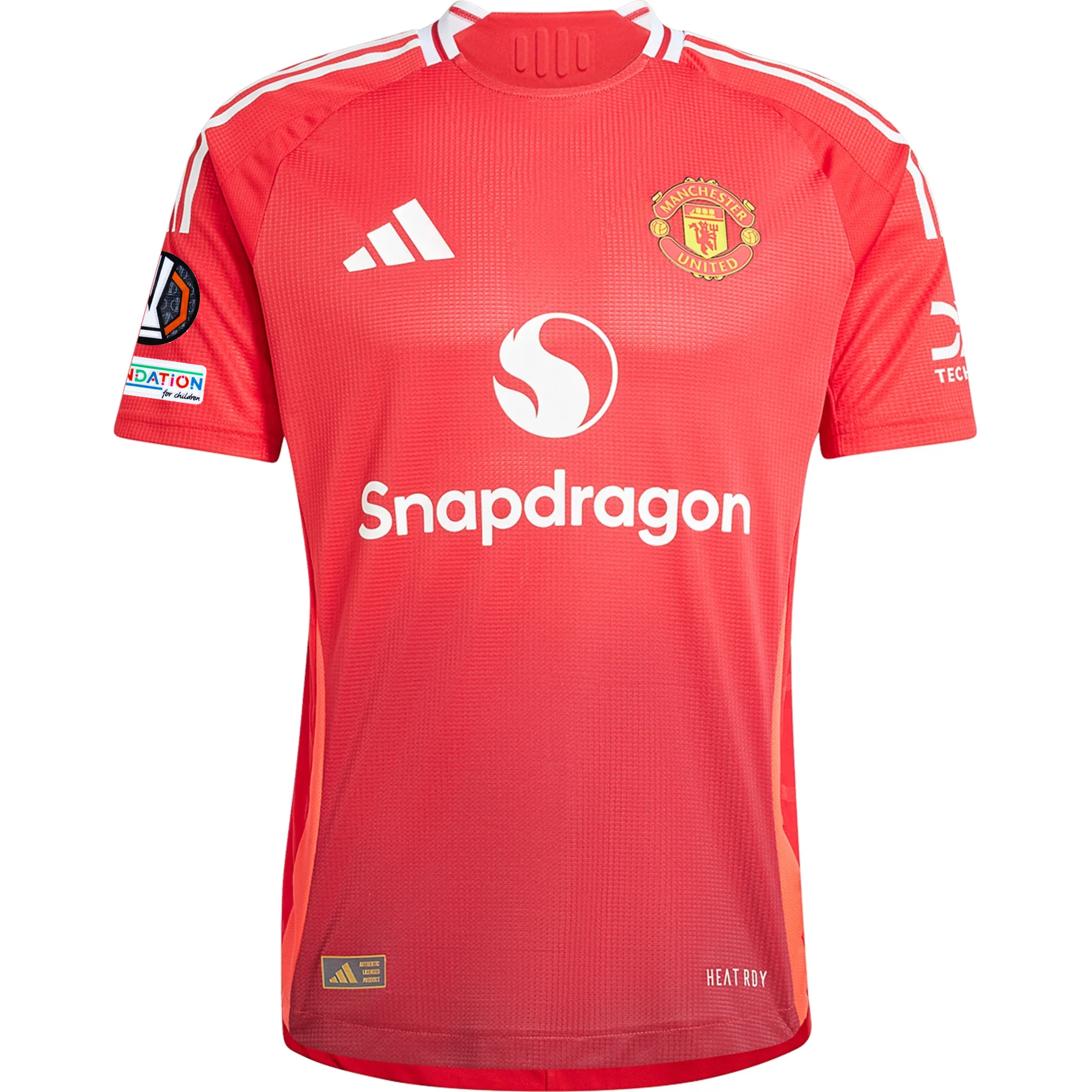 adidas Manchester United Authentic Amad Diallo Home Jersey w/ Europa League Patches 24/25 (MUFC Red/Bright Red)