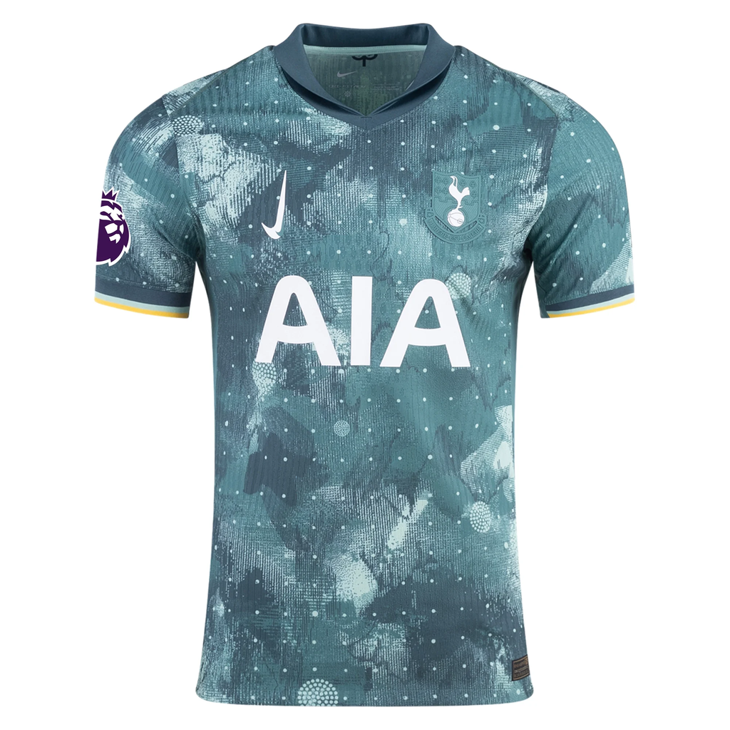 Nike Tottenham Ben Davies Third Jersey w/ EPL Patch 24/25 (Enamel Green/Bicoastal)