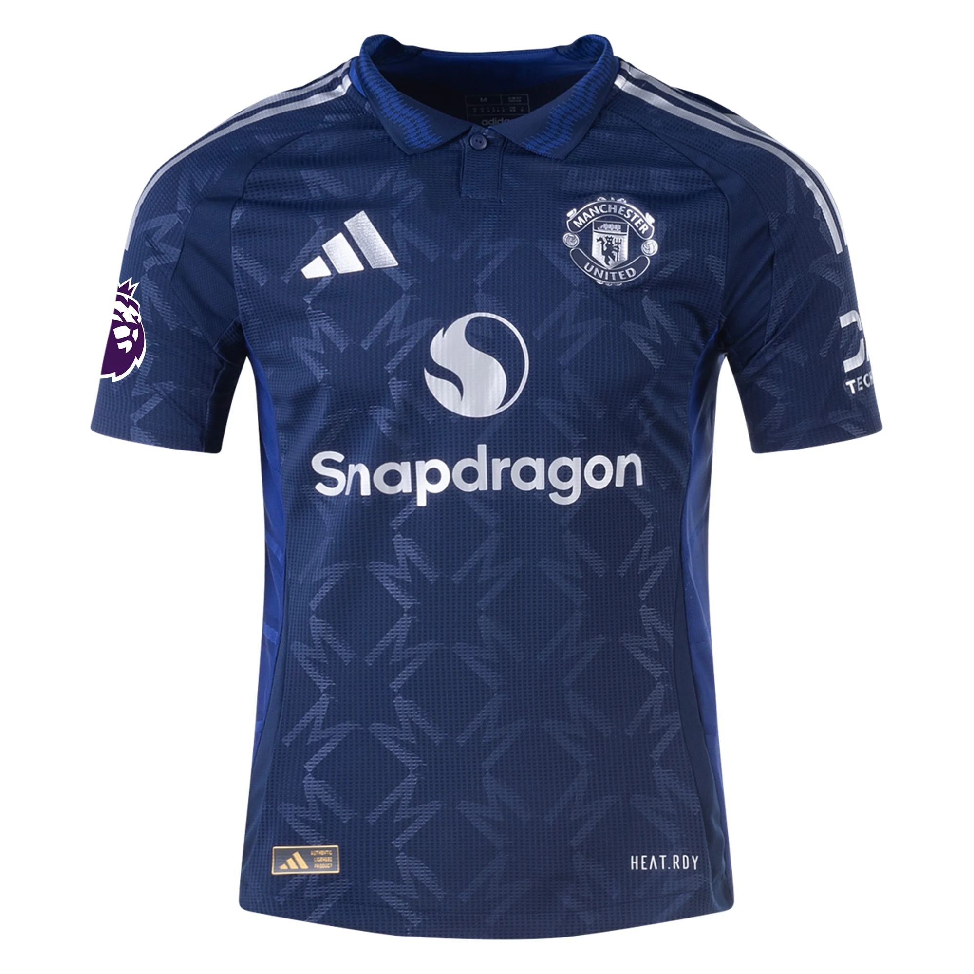 adidas Manchester United Authentic Luke Shaw Away w/ EPL Patch 24/25 (Night Indigo)