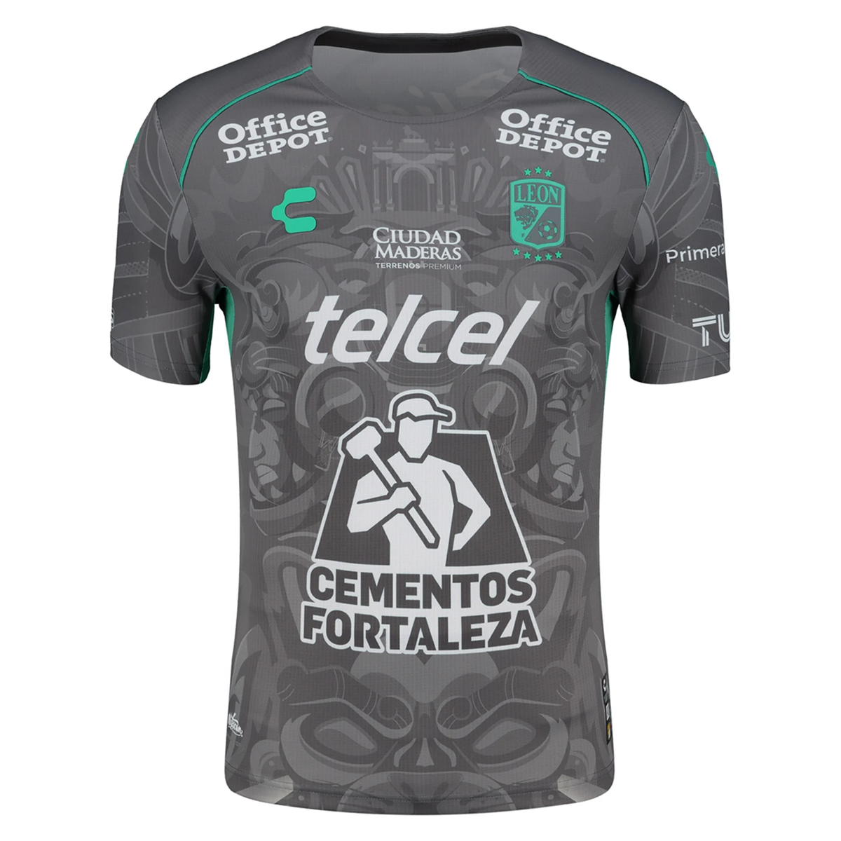 Charly Jaine Barreiro Leon Third Jersey 24/25 (Grey/Green)