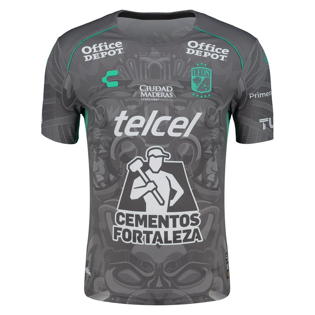 Charly Ivan Moreno Leon Third Jersey 24/25 (Grey/Green)