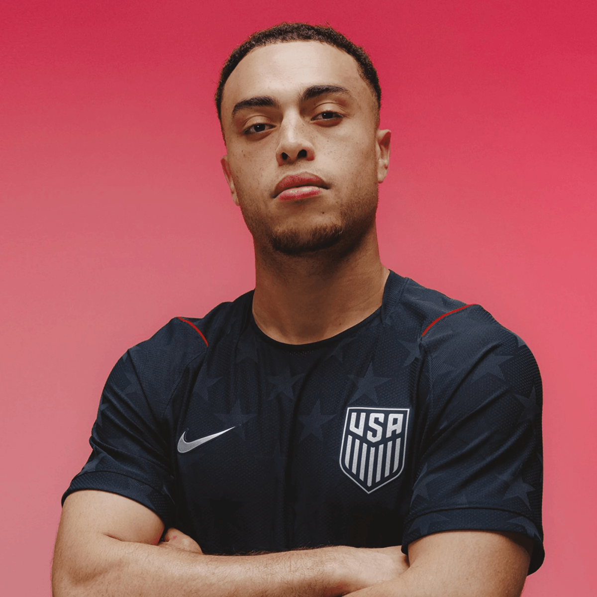 Nike Men's Dest United States Match Authentic Away Jersey 2026 (Dark Obsidian/Pure Platinum)