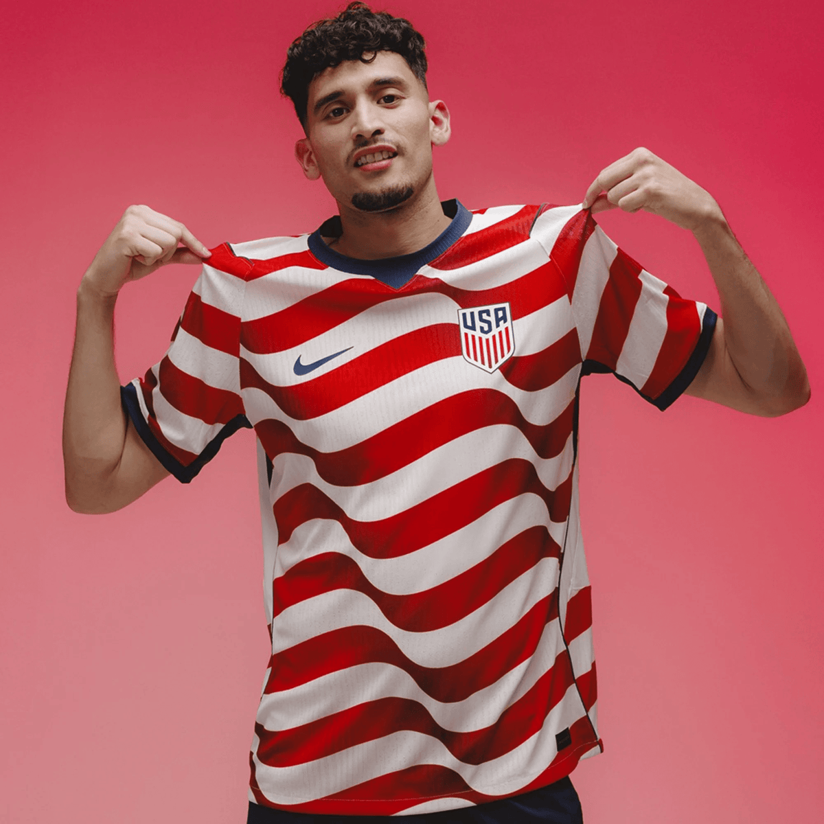 Nike Mens Agyemang United States Match Authentic Home Jersey 2026 (Sail/Midnight Navy)