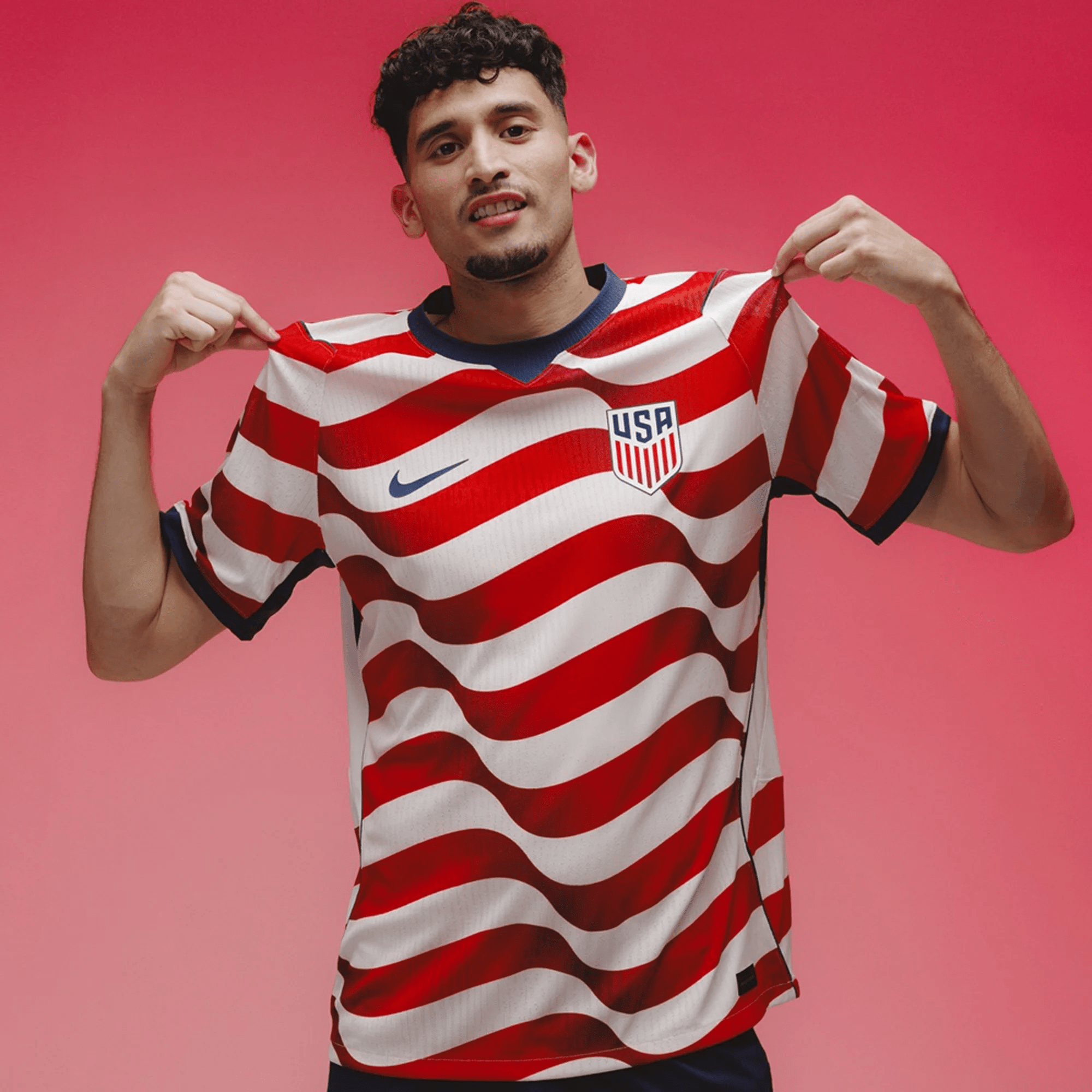 Nike Mens Pepi United States Match Authentic Home Jersey 2026 (Sail/Midnight Navy)