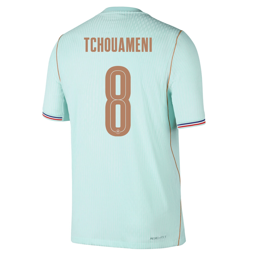 Nike Men's France Aurélien Tchouaméni Match Authentic Away Jersey 2026 (Igloo/Monarch)