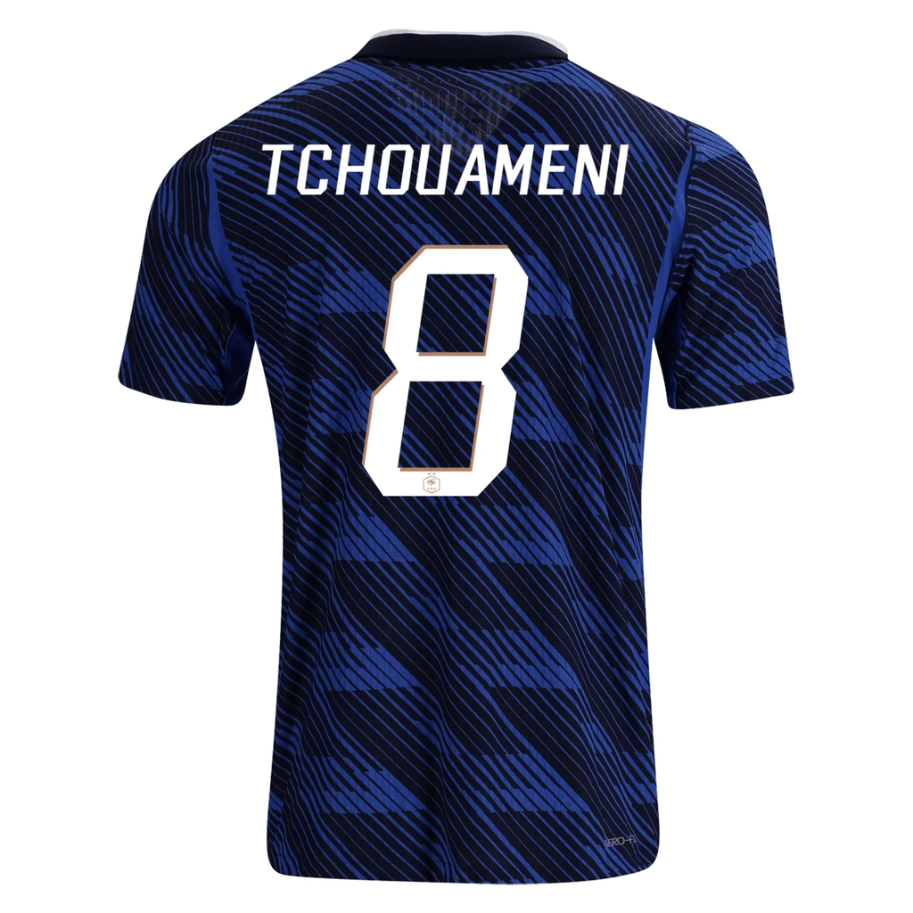 Nike Mens France Aurélien Tchouaméni Match Authentic Home Jersey 2026 (Game Royal/Metallic Gold)