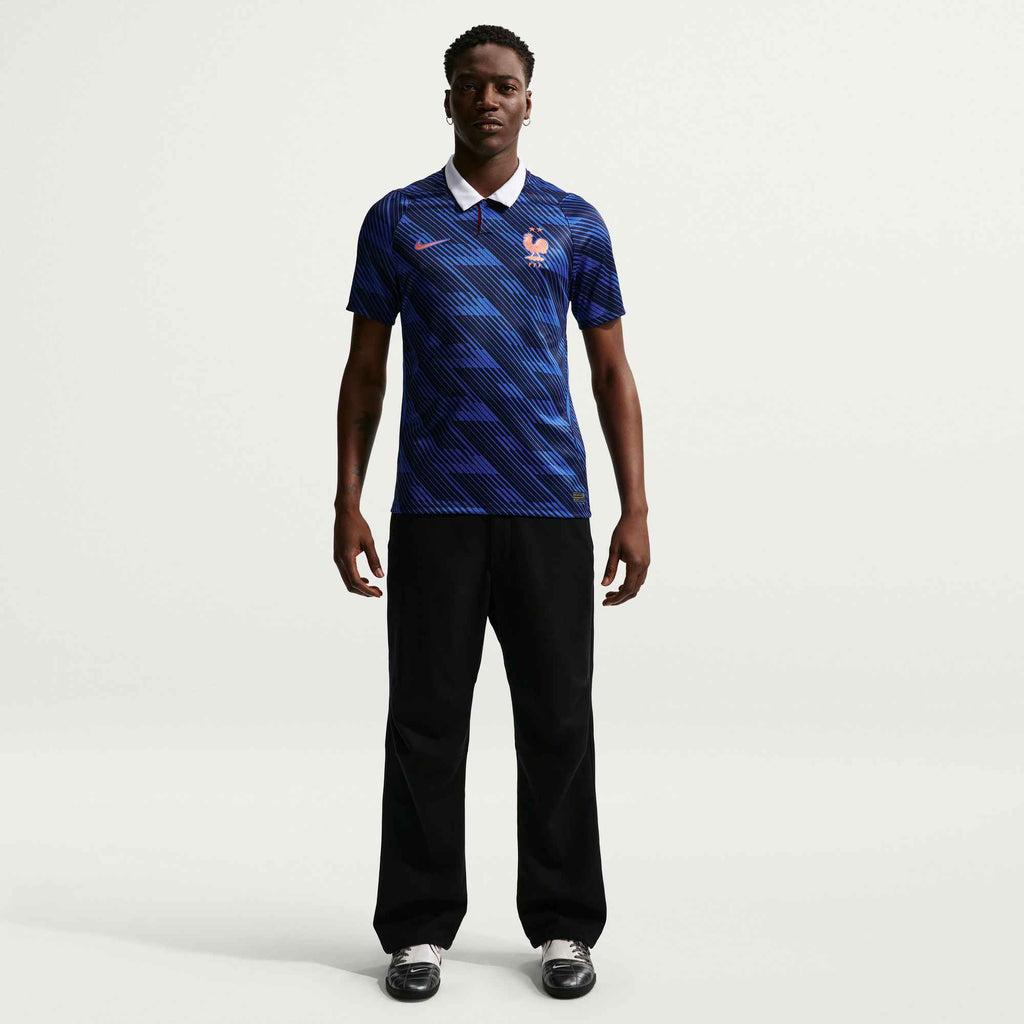 Nike Men's France Hugo Ekitike Home Stadium Jersey 2026 (Game Royal/Metallic Copper)
