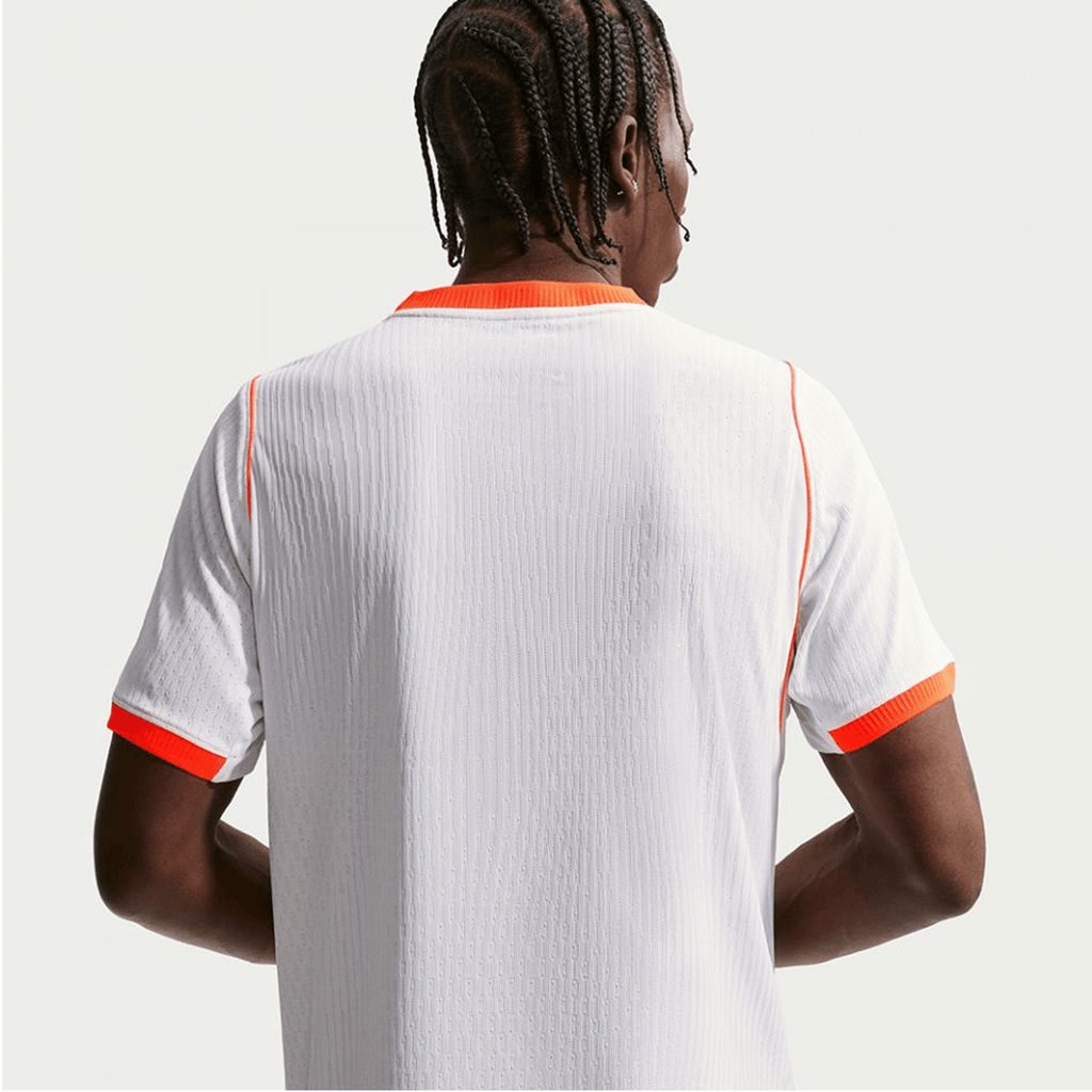 Nike Mens Netherlands Memphis Depay Match Authentic Away Jersey 2026 (White/Hyper Crimson)