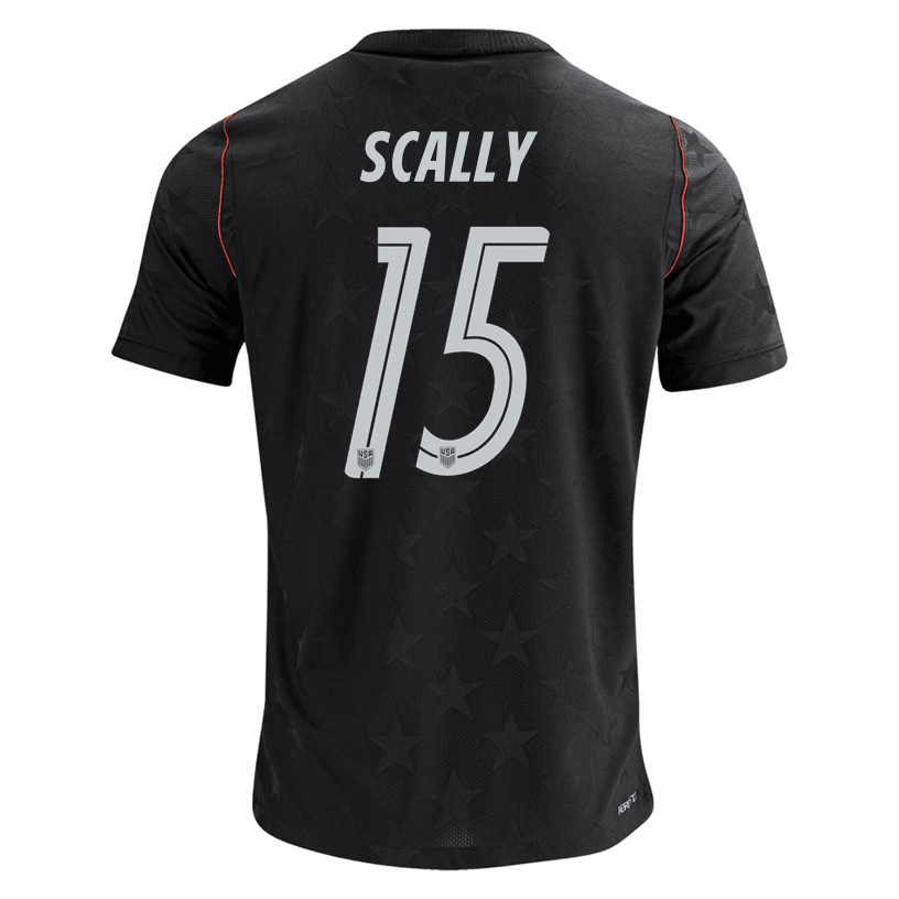 Nike Men's Scally United States Match Authentic Away Jersey 2026 (Dark Obsidian/Pure Platinum)