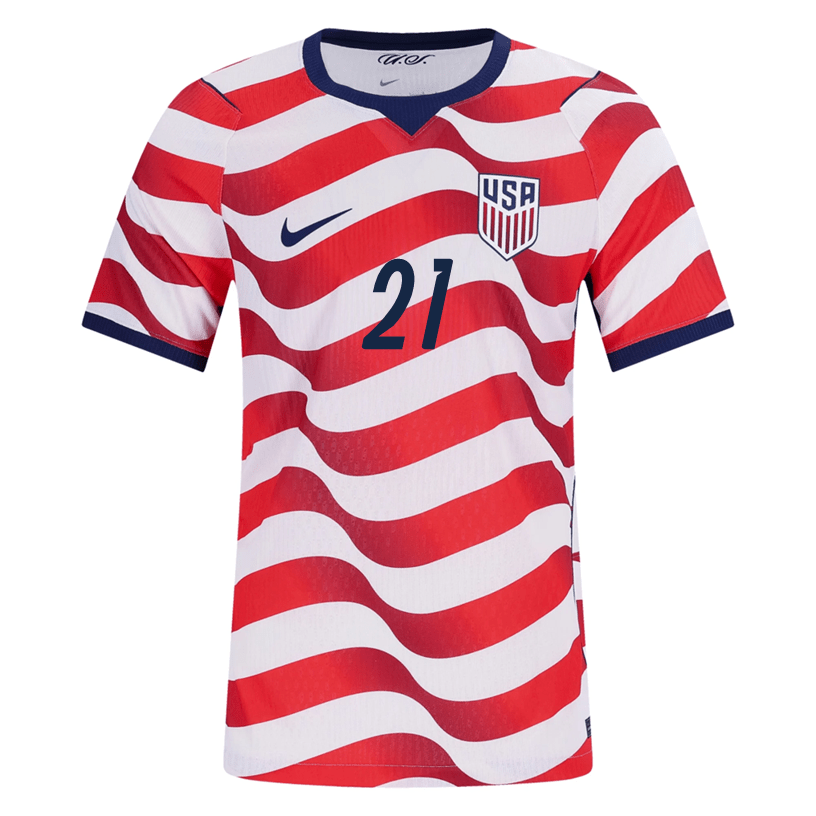 Nike Mens Tessmann United States Match Authentic Home Jersey 2026 (Sail/Midnight Navy)