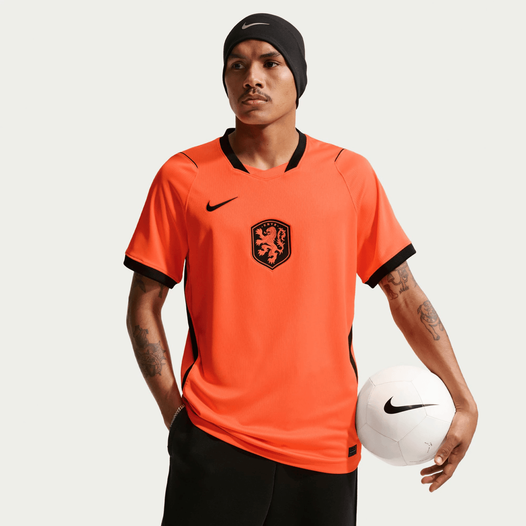 Nike Netherlands Ryan Gravenberch Home Jersey 2026 (Hyper Crimson/Black)