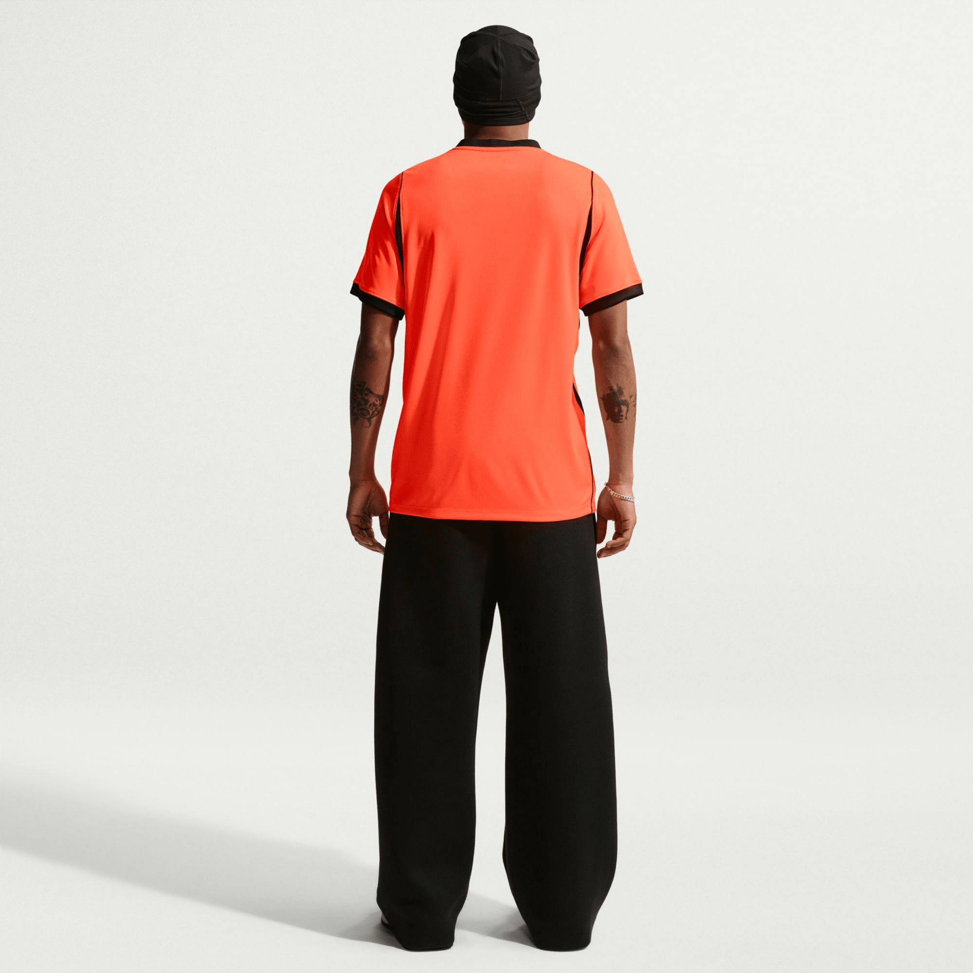Nike Men's Netherlands Home Stadium Jersey 2026 (Hyper Crimson/Black)