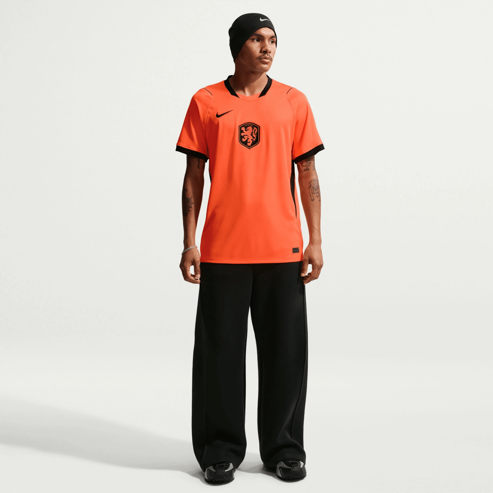 Nike Netherlands Ryan Gravenberch Home Jersey 2026 (Hyper Crimson/Black)