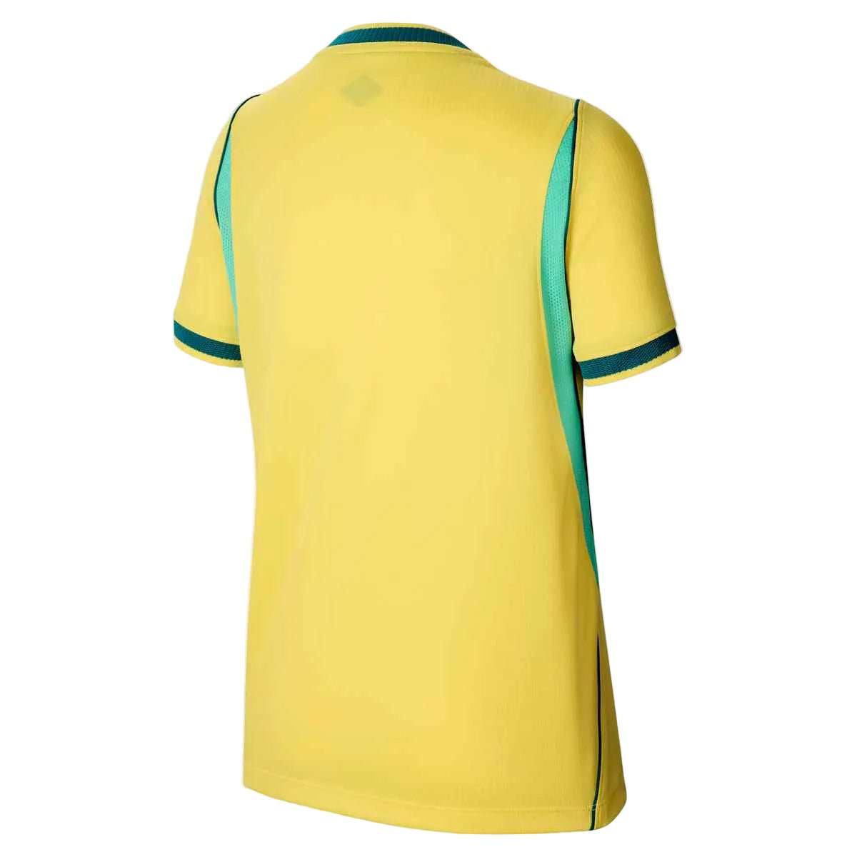 Nike Youth Brazil Home Stadium Jersey 2026 (Yellow Canary/Teal)