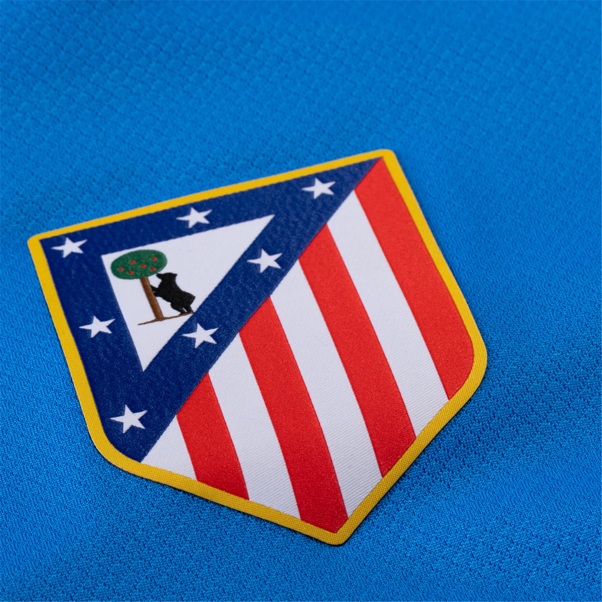 Nike Men's Atletico Madrid Matteo Ruggeri T90 Third Jersey La Liga Patch 25/26 (Photo Blue/Sport Red)