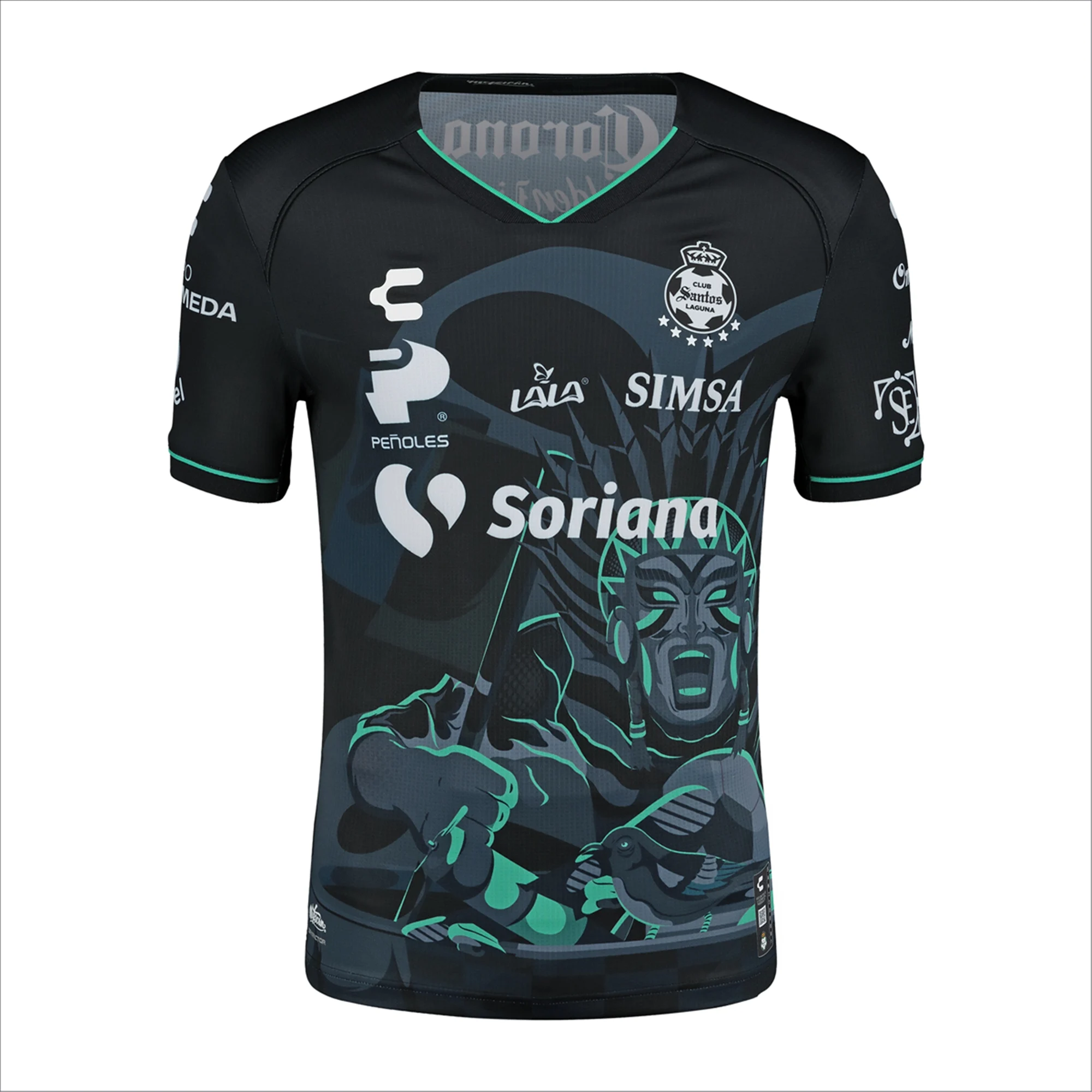Charly Choco Lozano Santos Third Jersey 24/25 (Black/Grey)